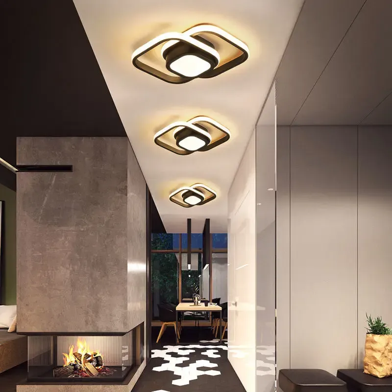 Twin Ring LED Ceiling Light