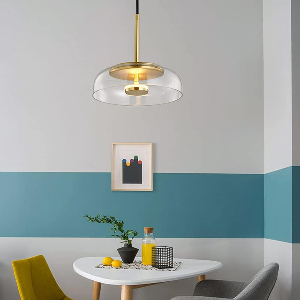 Contemporary Glass Shade Pendant