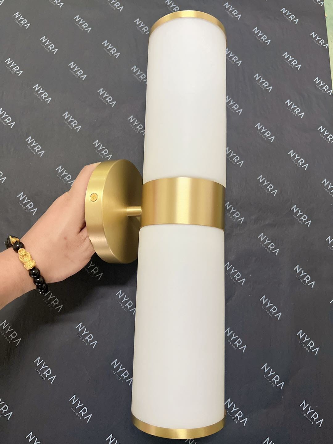 Marble Shade Wall Sconce Lamp