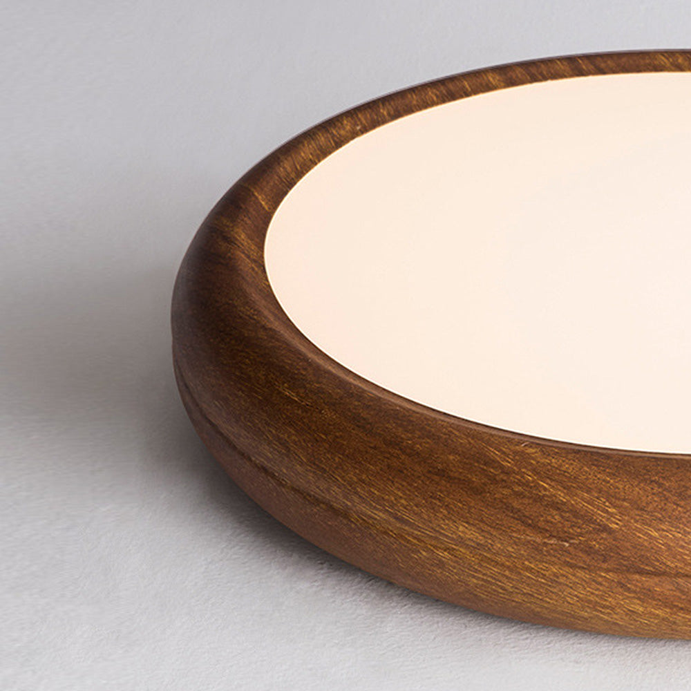 Nordic Wood Accent Ceiling Light