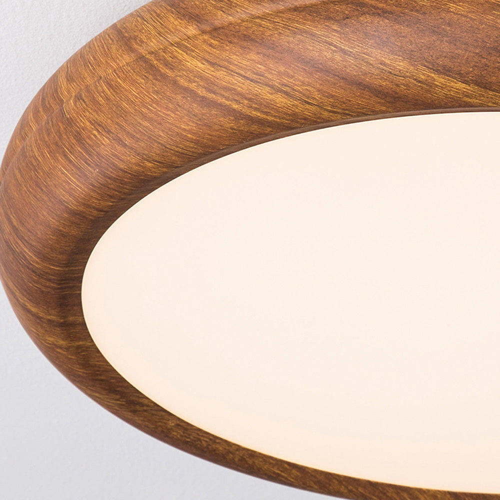 Nordic Wood Accent Ceiling Light