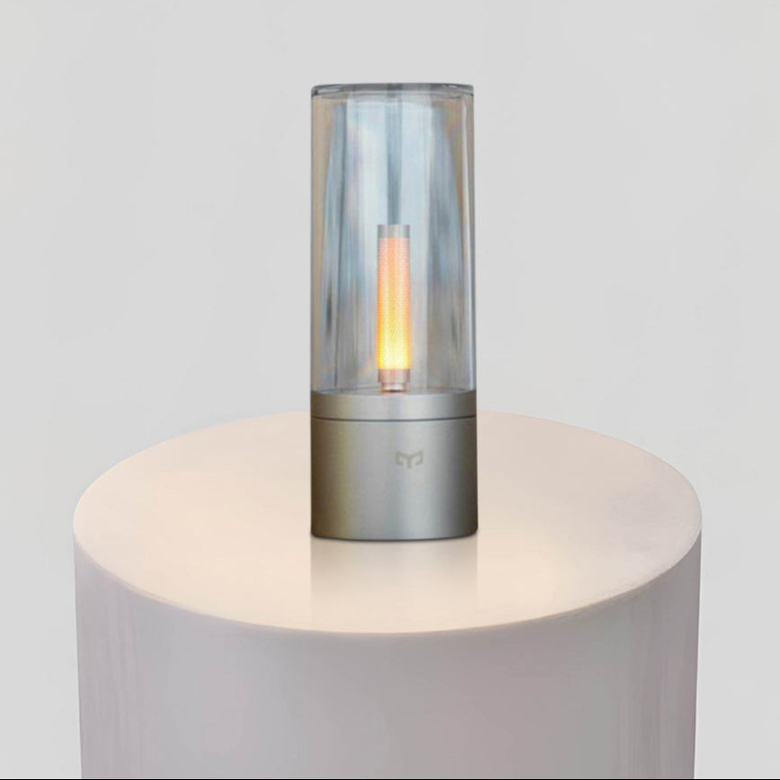 Candle Glow Rotating LED Lamp
