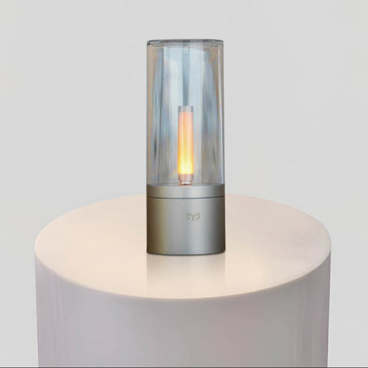Candle Glow Rotating LED Lamp