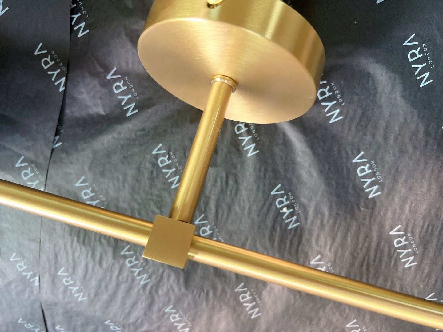 Golden Glass Wall Sconce Light