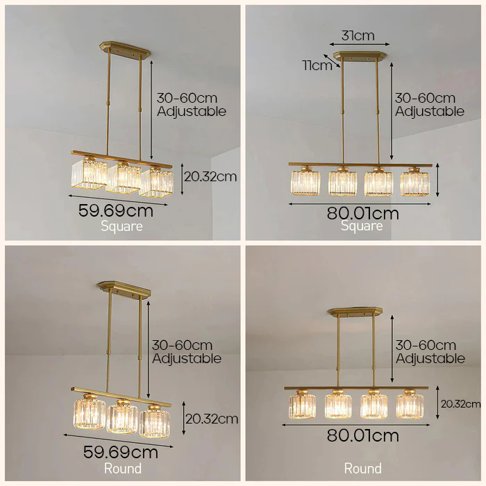 Minimalist Glass-Look Light
