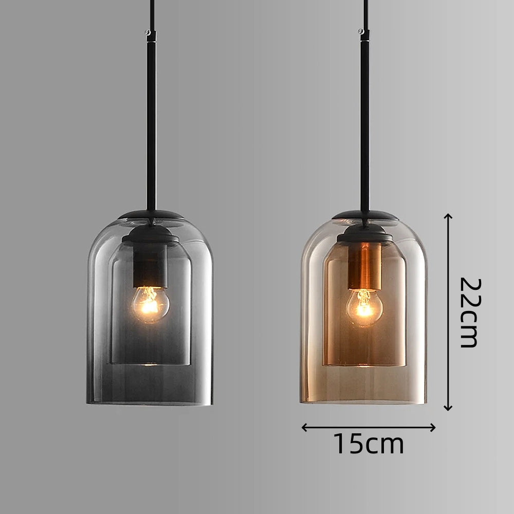 Double Layer Pendant Light