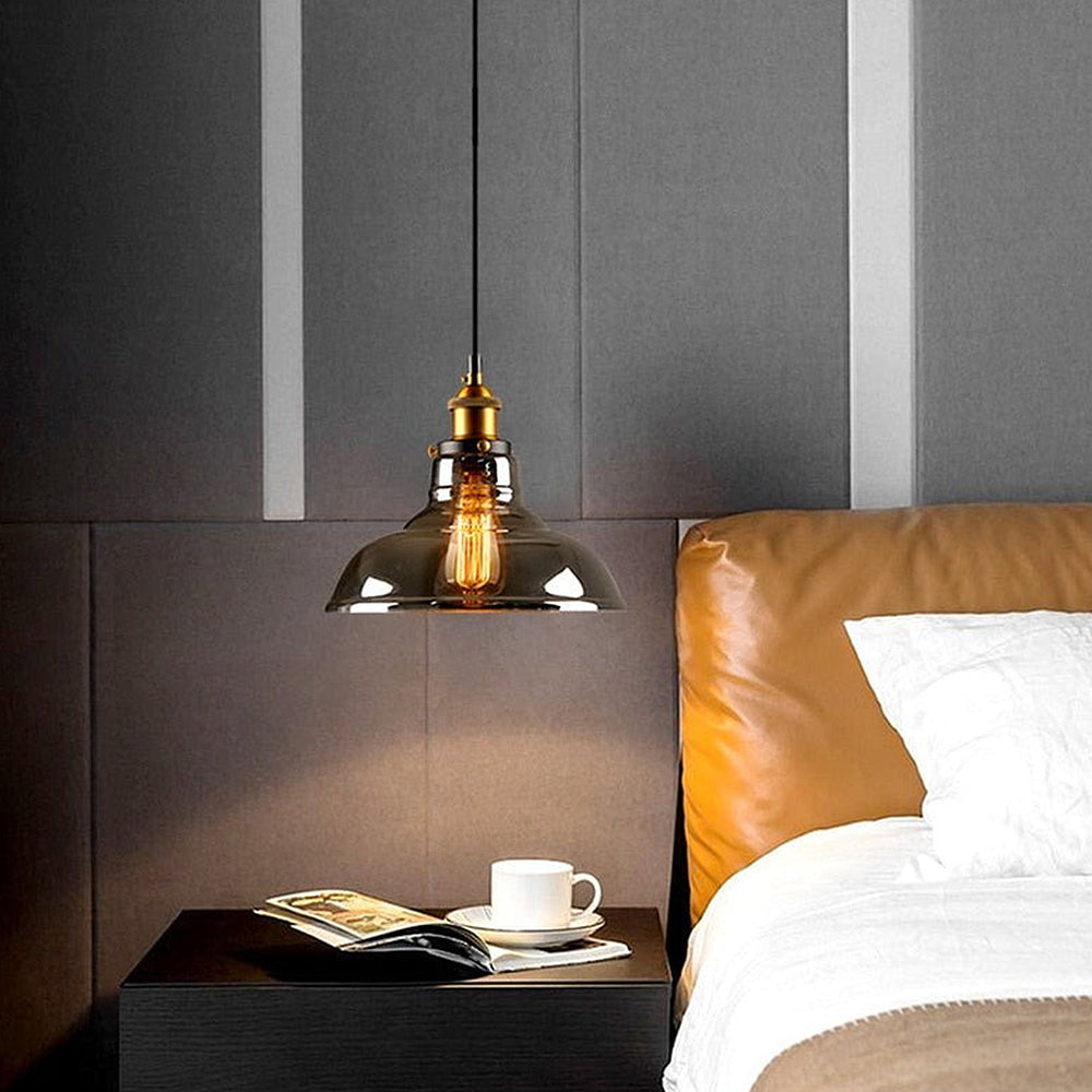Transparent Bedside Hanging Lamp