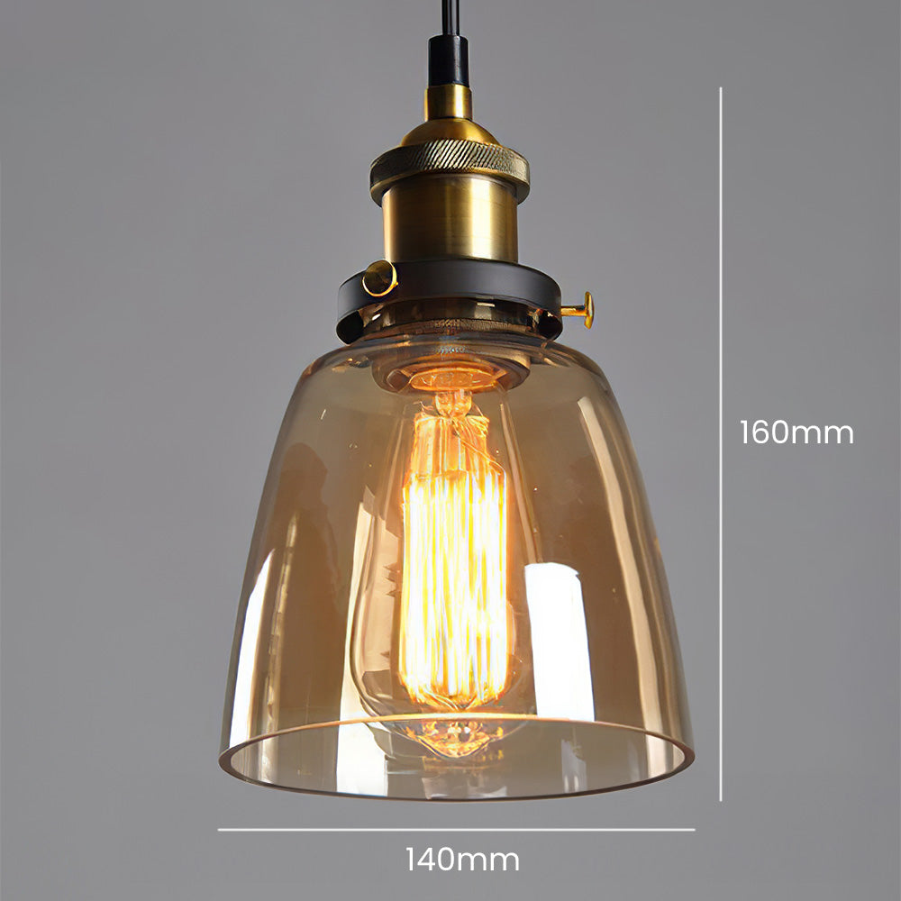 Transparent Bedside Hanging Lamp