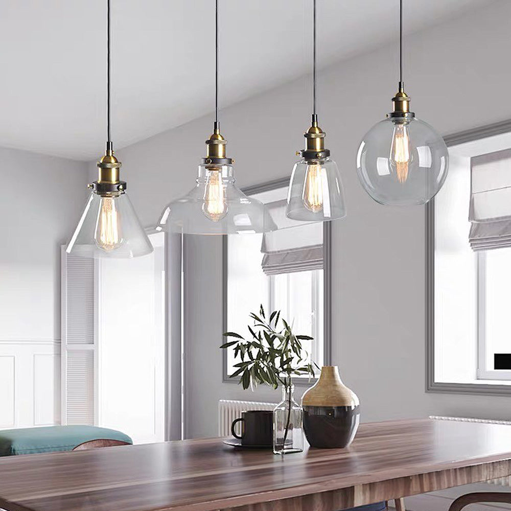 Transparent Bedside Hanging Lamp