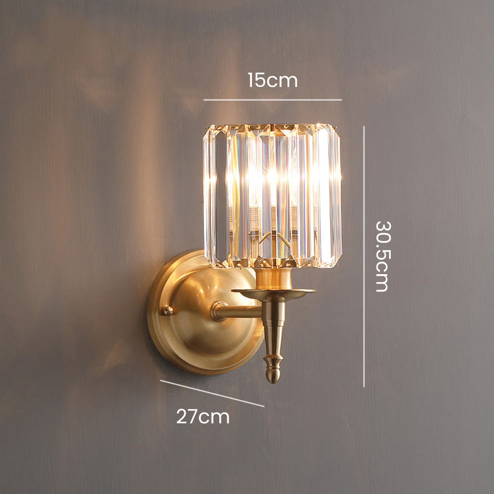 Crystal Accent Wall Light