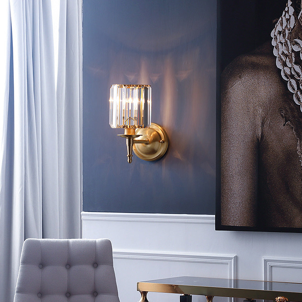 Crystal Accent Wall Light