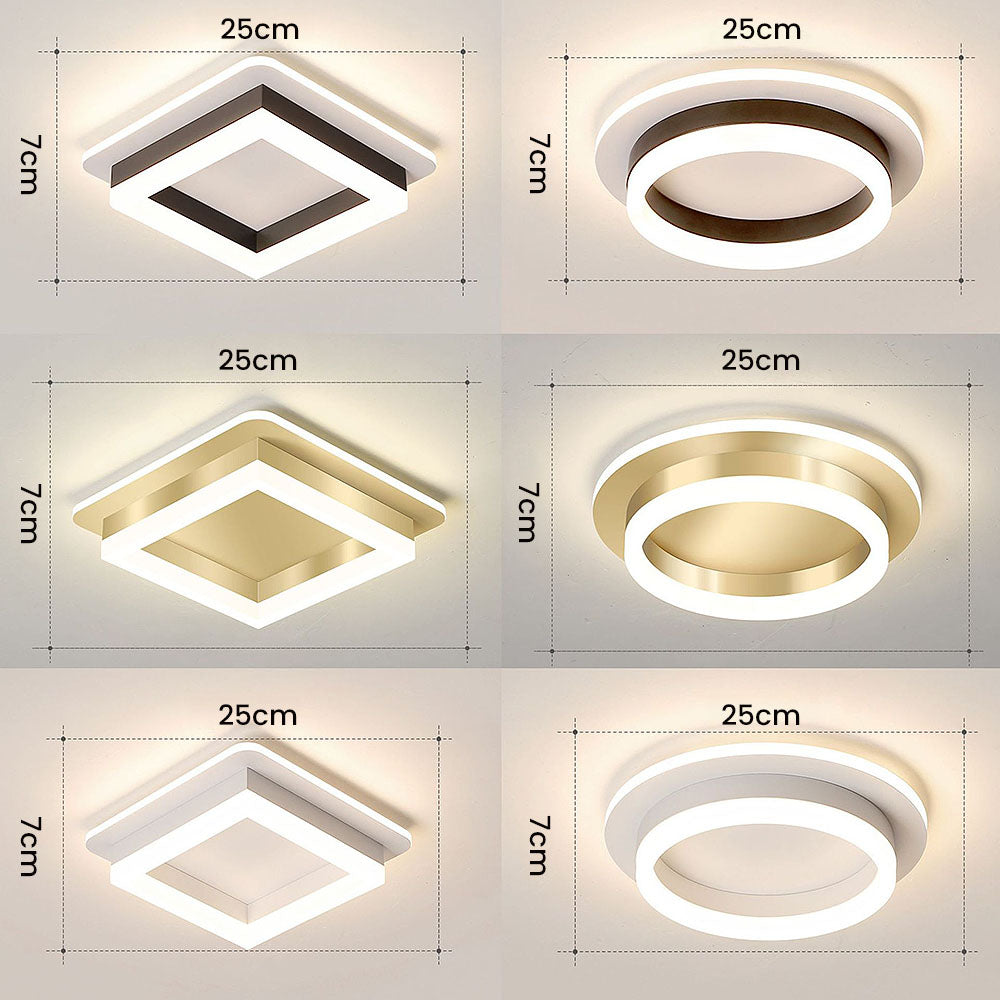 Sleek Hallway LED Ceiling Light