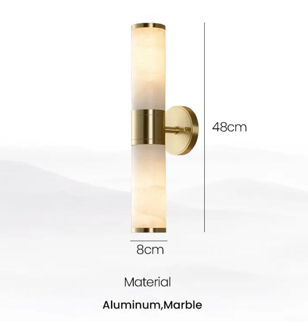 Marble Shade Wall Sconce Lamp