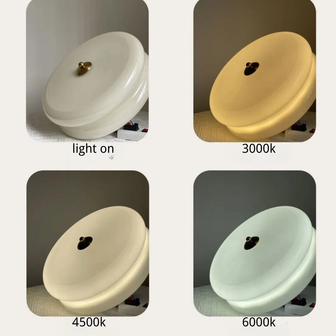 Cream Cake Art Deco Ceiling Light