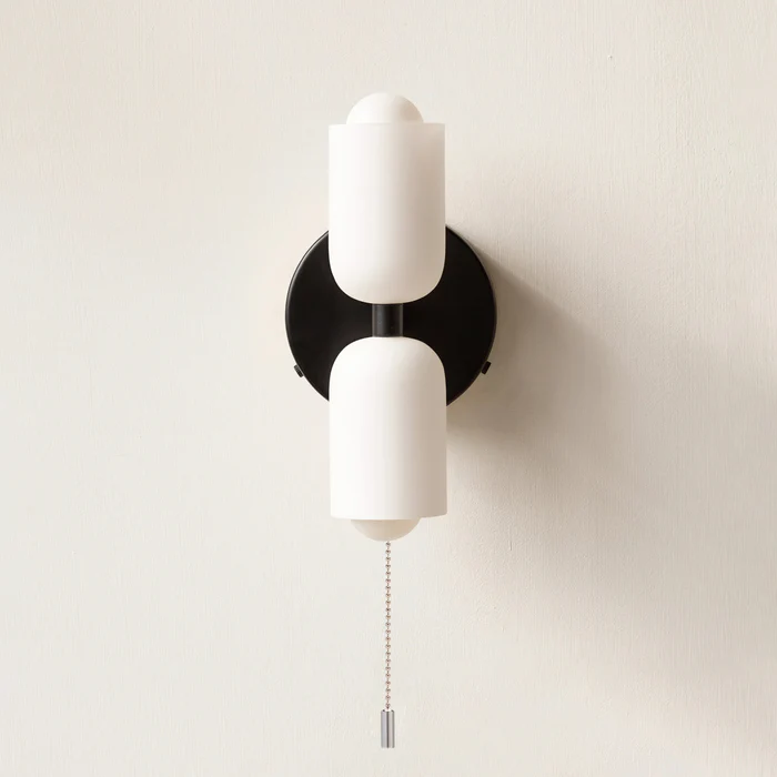 Modern Twin Head Wall Sconce