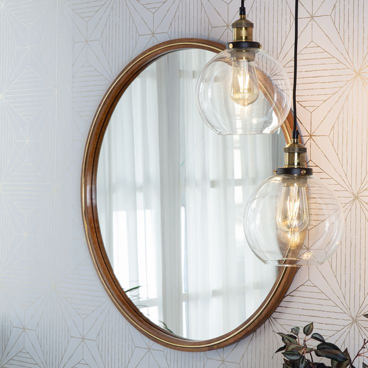 Transparent Bedside Hanging Lamp
