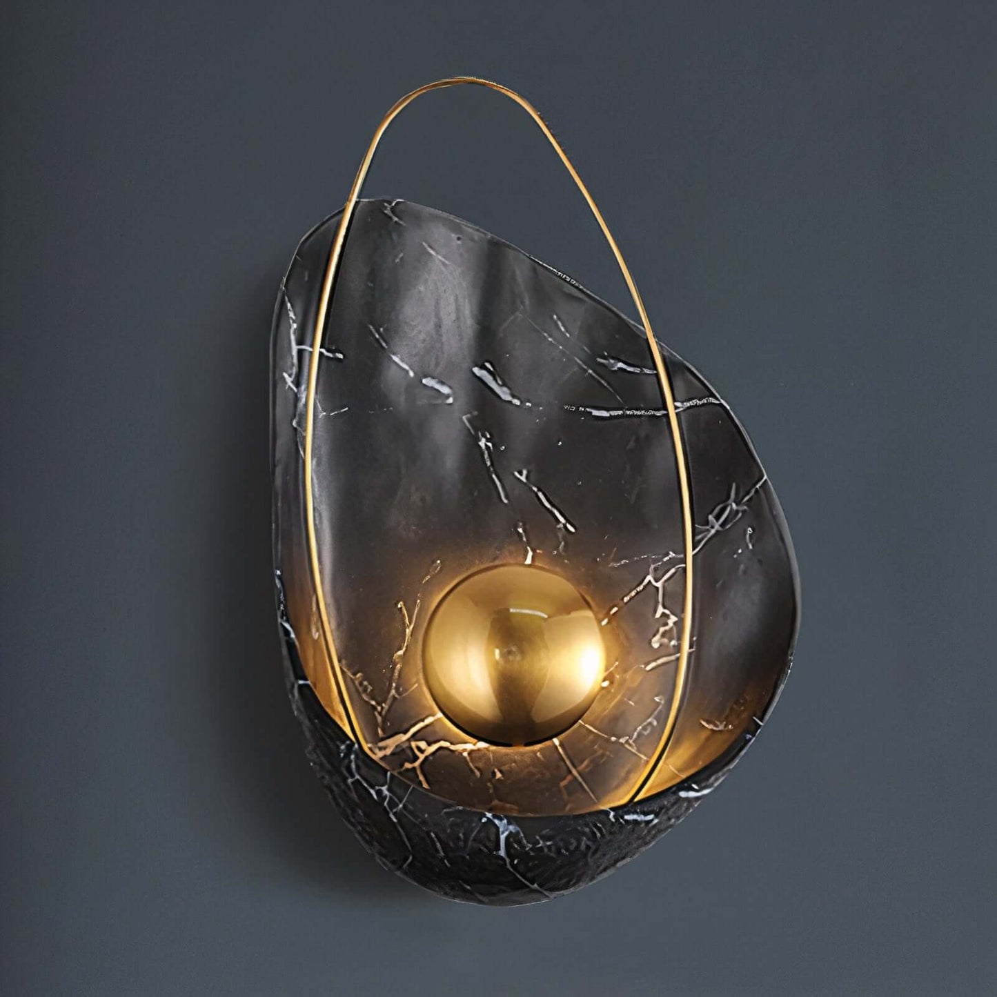 Linen Shade Wall Light
