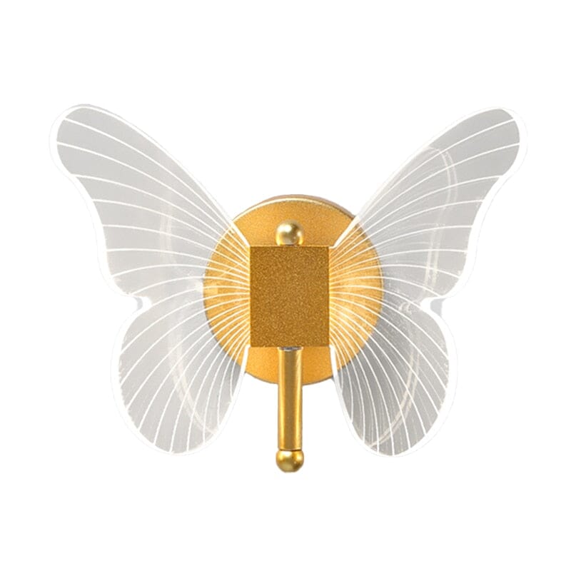 Modern Acrylic Butterfly Sconce