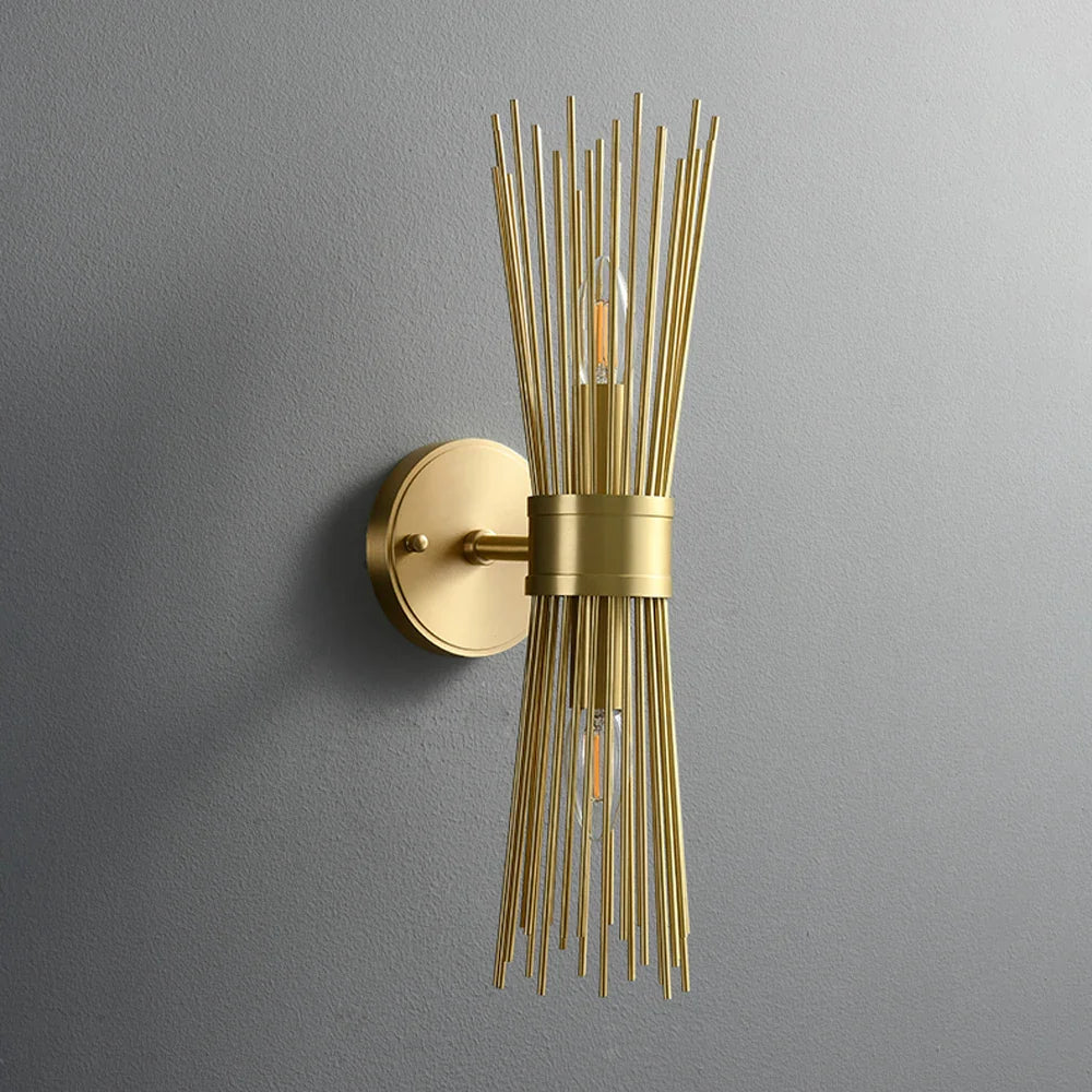 Vintage Art Glass Wall Light