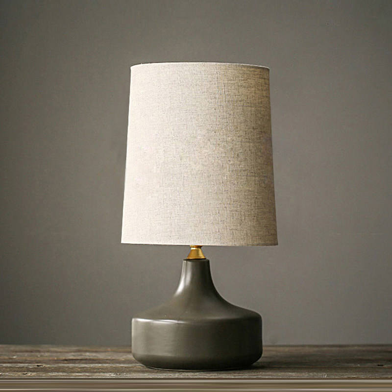 Dravena Mid-Century Ceramic Table Lamp