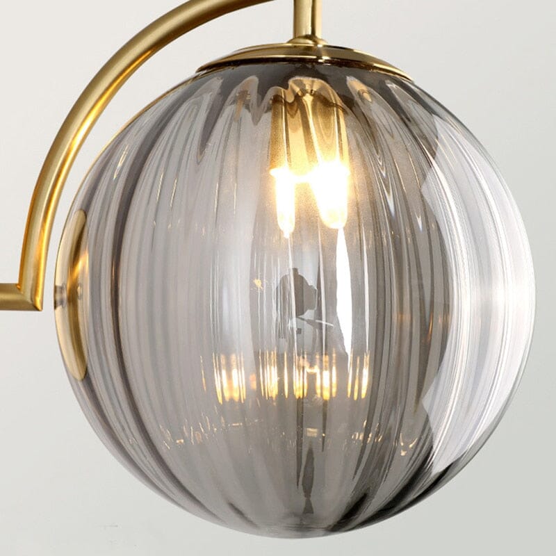 Frosted Globe Wall Sconce