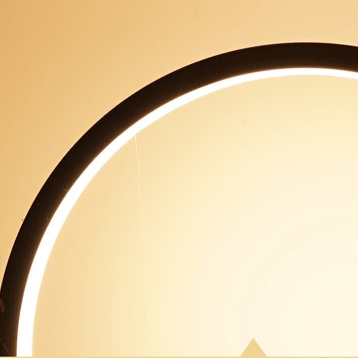 Modern Round LED Bedside Lamp