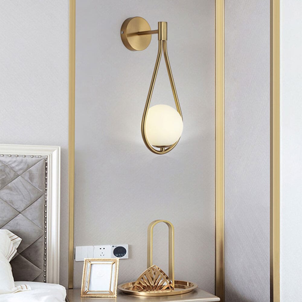 Droplet Shape Nordic Wall Lamp
