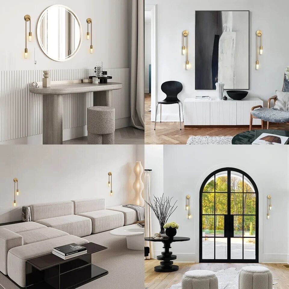 Vertical Nordic Wall Light
