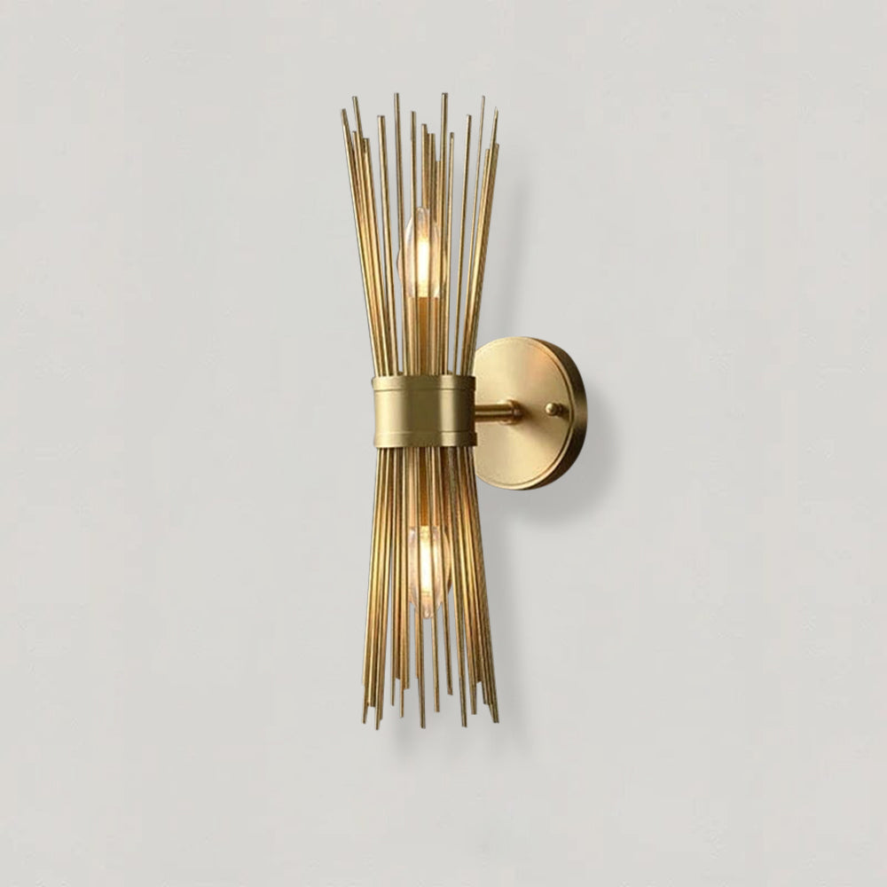 Vintage Art Glass Wall Light