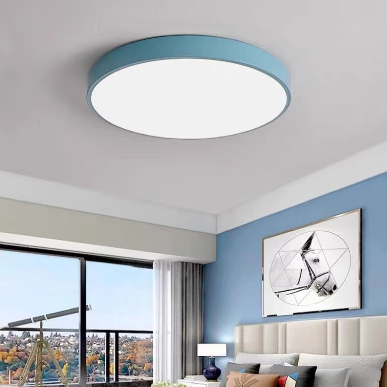 Round LED Ceiling Light Flat Design
