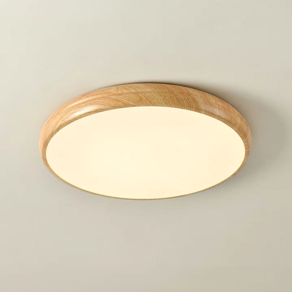 Nordic Wood Accent Ceiling Light