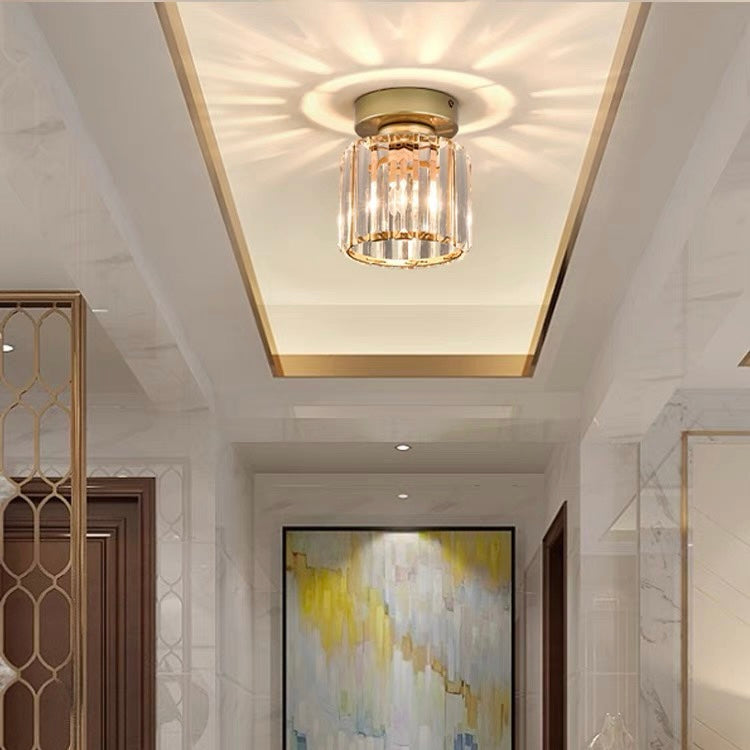 Set of 2 Crystal Ceiling Lights