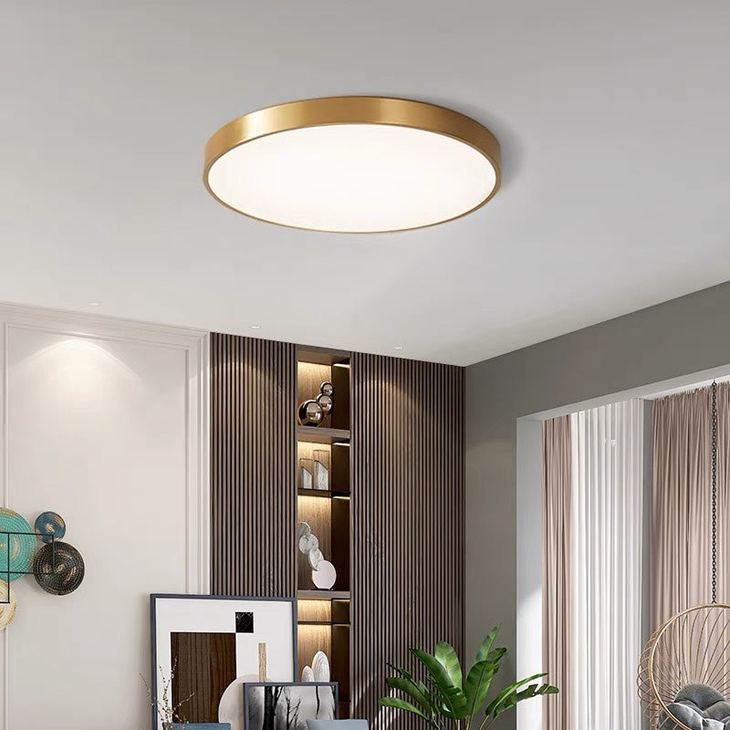 Round LED Ceiling Light Flat Design
