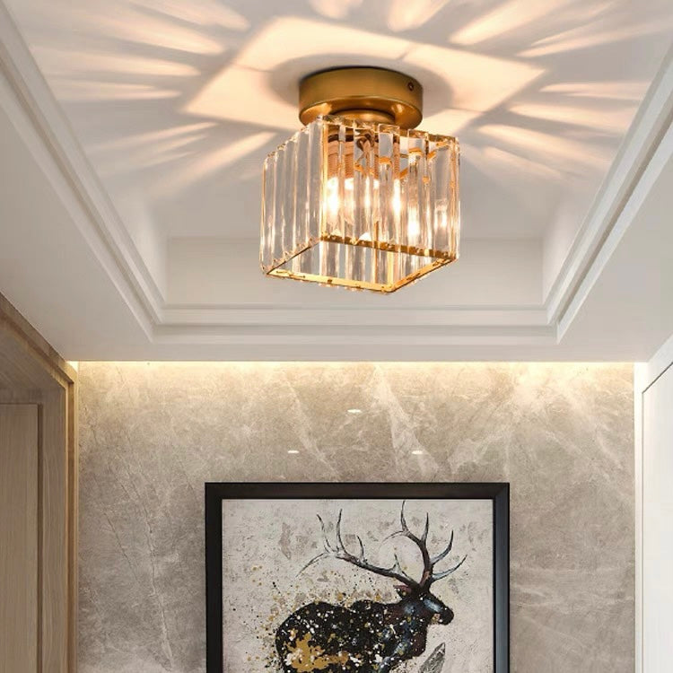 Set of 2 Crystal Ceiling Lights