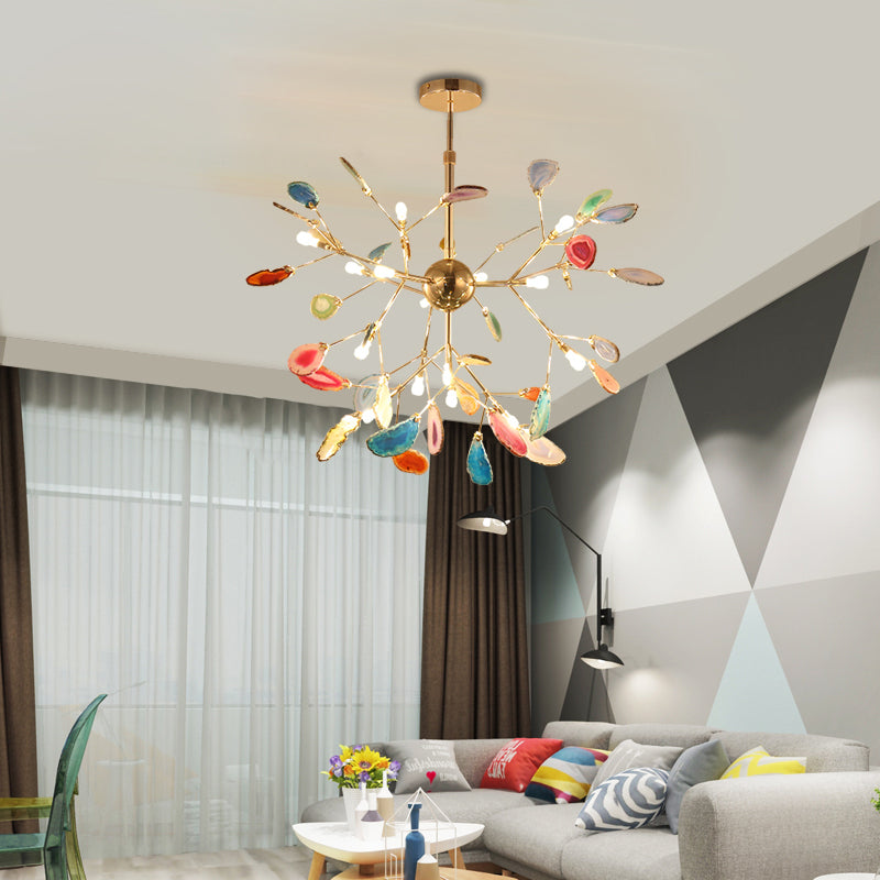 Luxury Agate Stone Chandelier