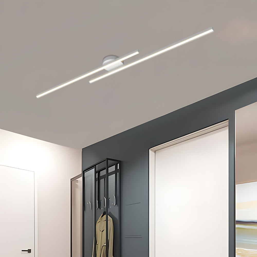 Elongated Aluminum LED Ceiling Light