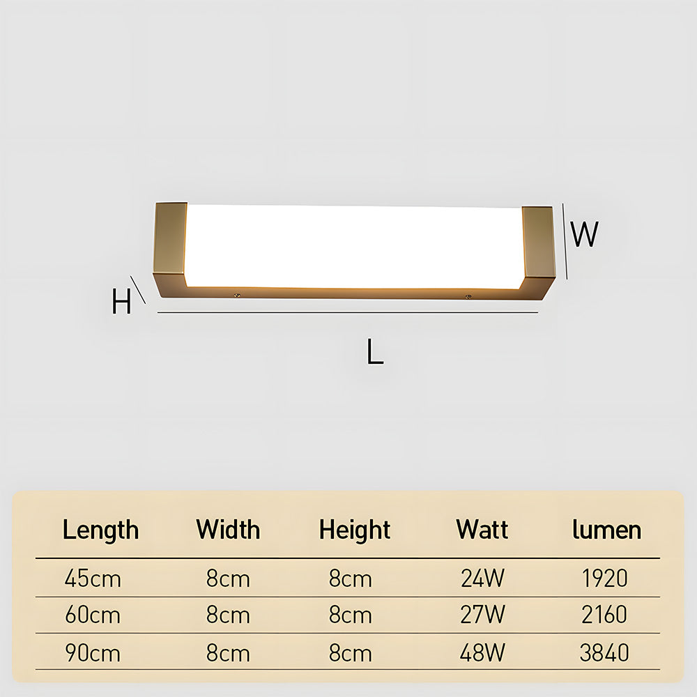 Modern Waterproof Outdoor Wall Lamp