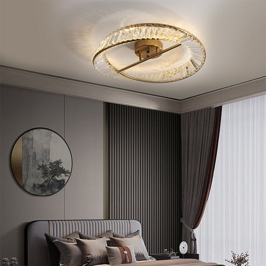 Crystal Glow LED Ceiling Light