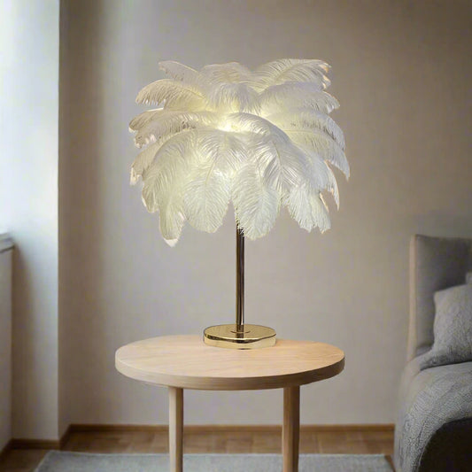 Fluffy Glow Touch Lamp