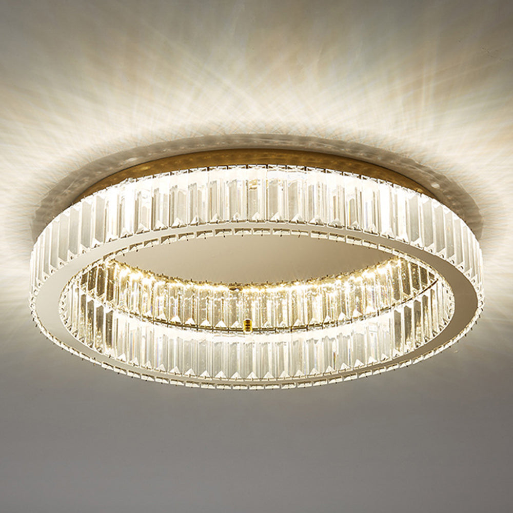 Elegant Crystal Halo Light