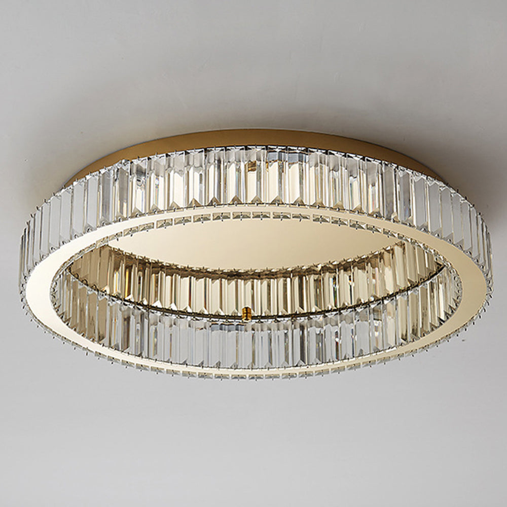 Elegant Crystal Halo Light