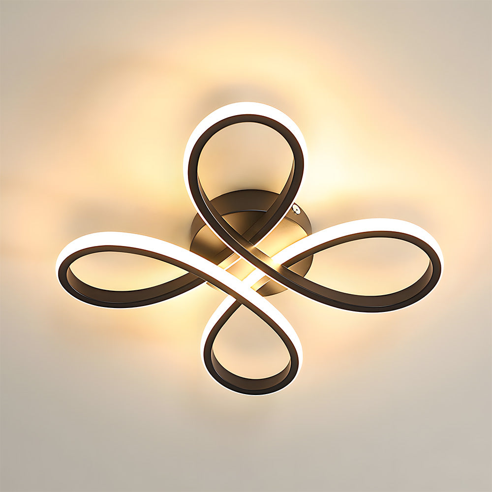 Sculptural Iron Bedroom Light