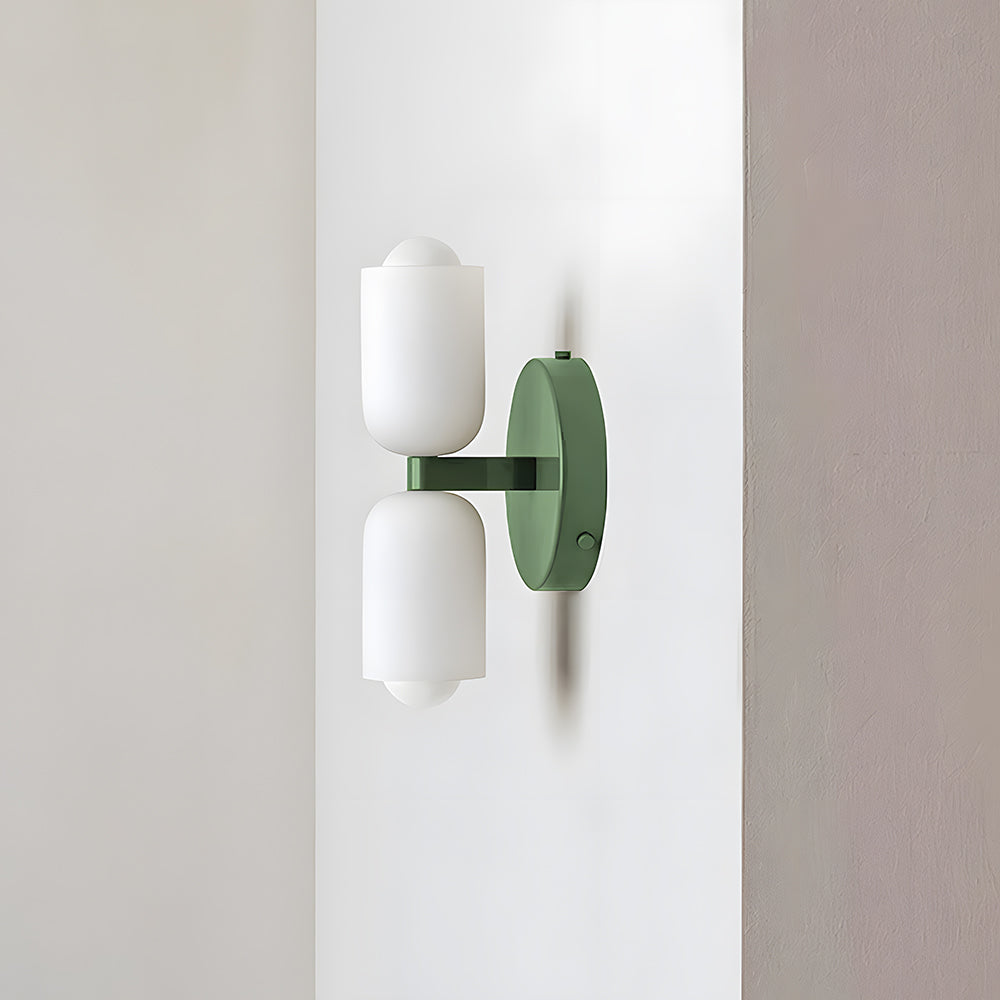 Modern Twin Head Wall Sconce