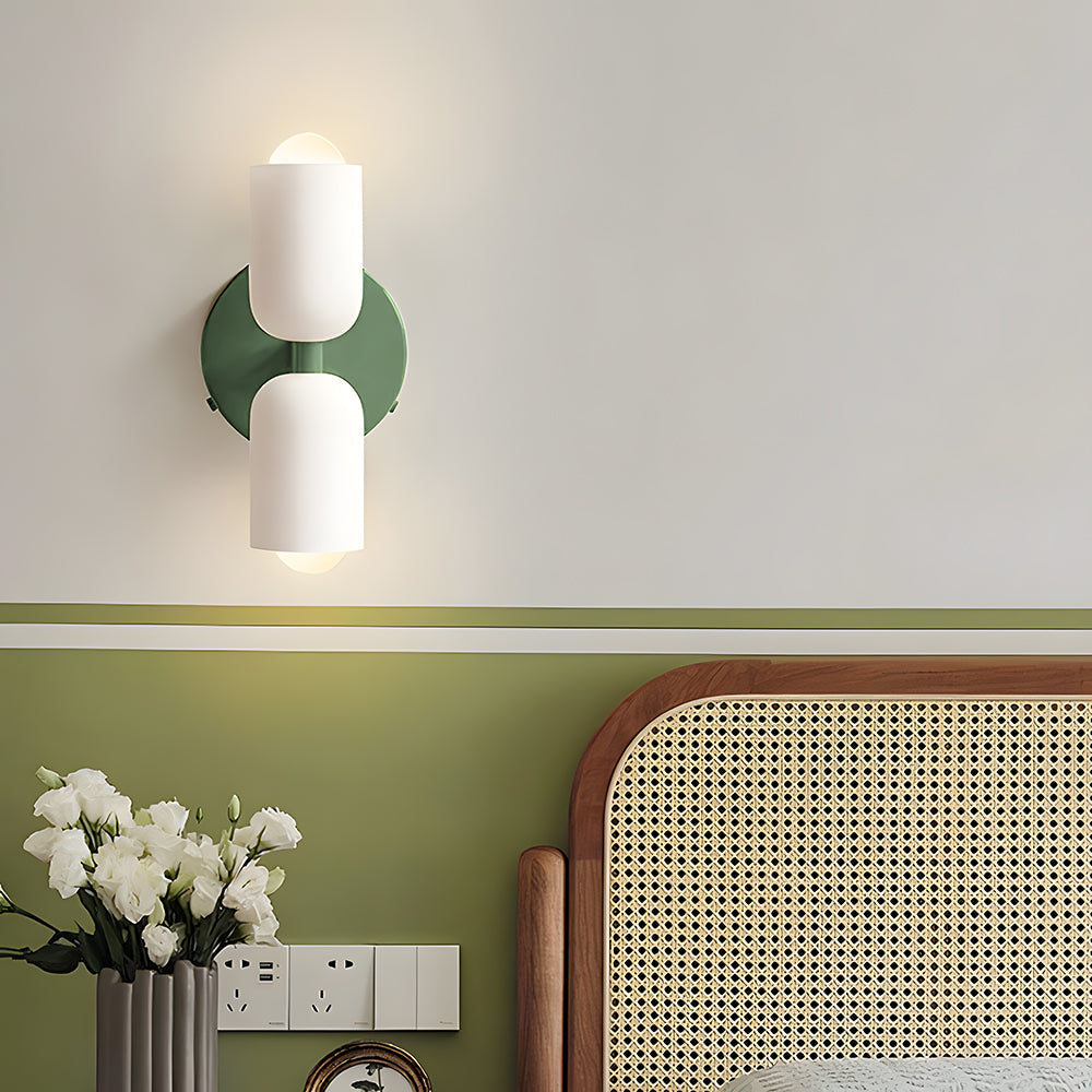 Modern Twin Head Wall Sconce