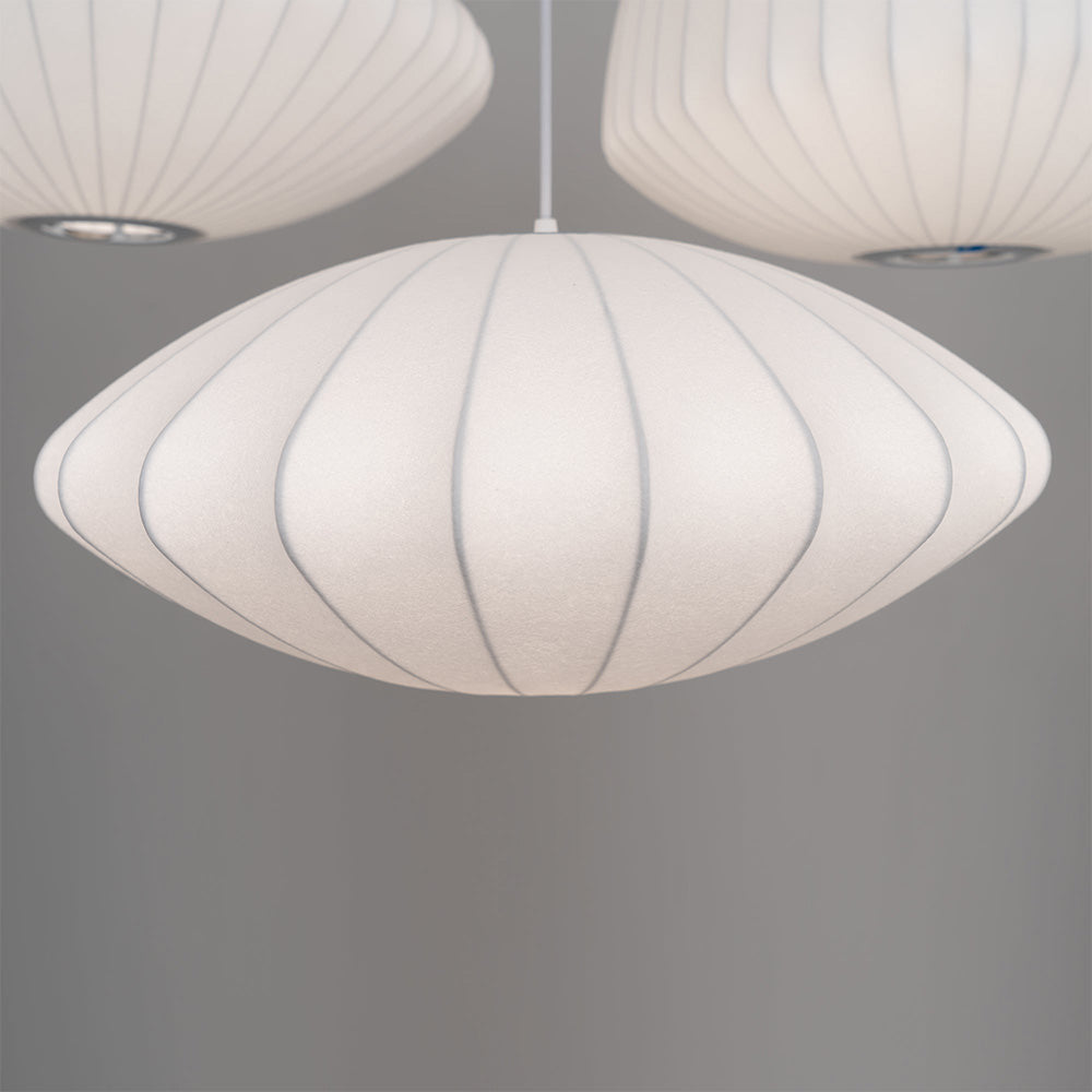White Lantern Pendant Light