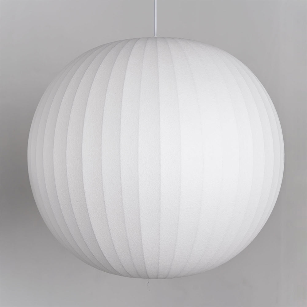 White Lantern Pendant Light
