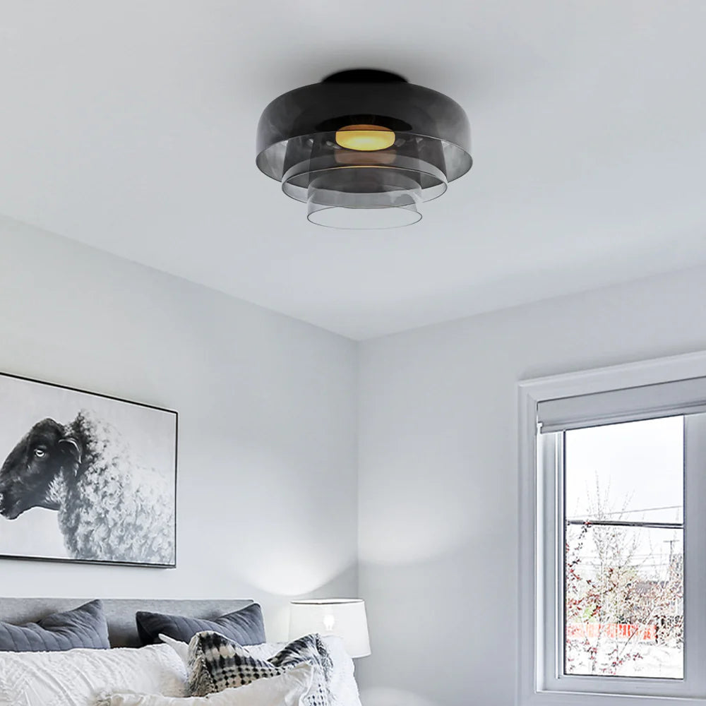 Vintage Glass Designer Ceiling Light