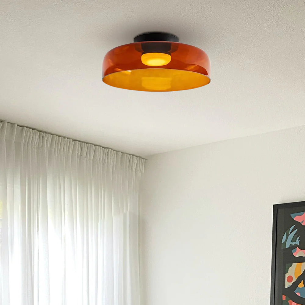 Vintage Glass Designer Ceiling Light