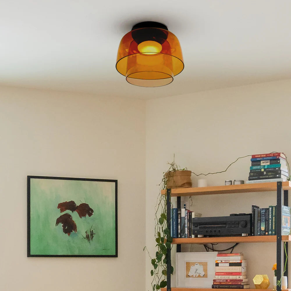 Vintage Glass Designer Ceiling Light