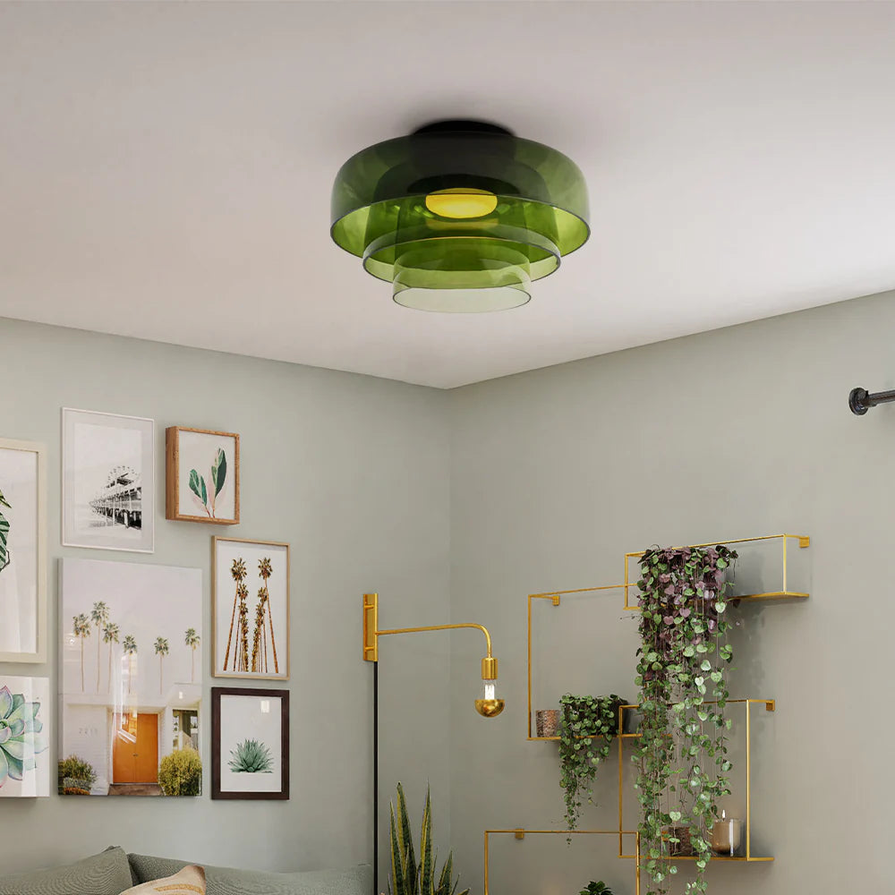 Vintage Glass Designer Ceiling Light